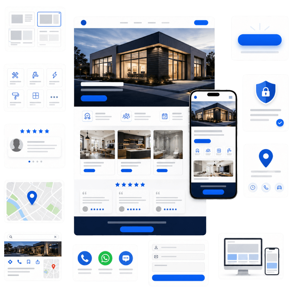 A template can make a website look nice. It does not make it work for your business.