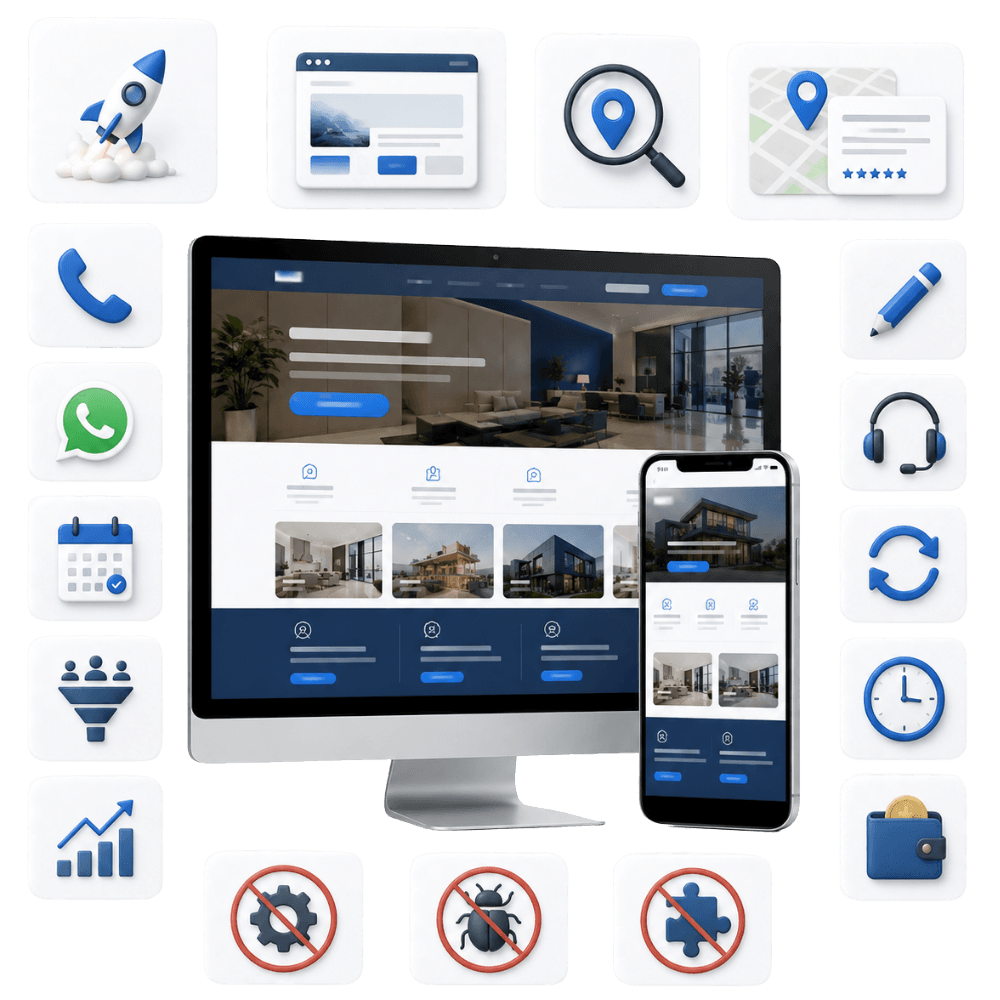 Kshaf is right for you if you want your website handled for you