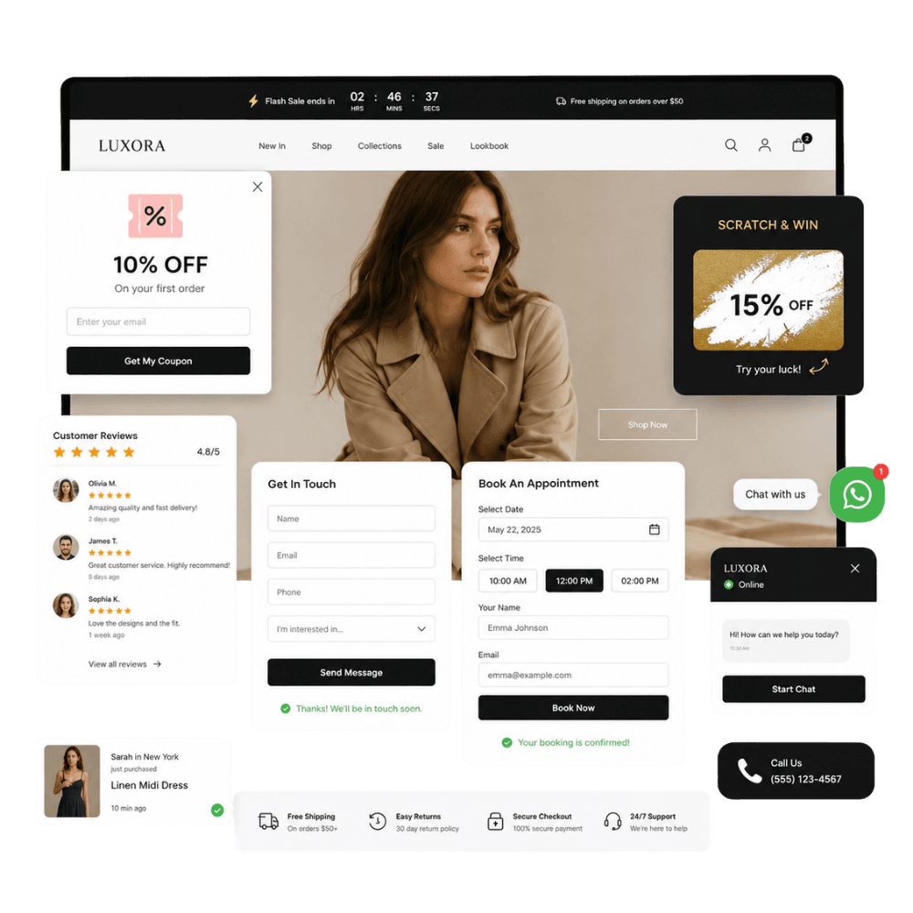 Sales and conversion tools