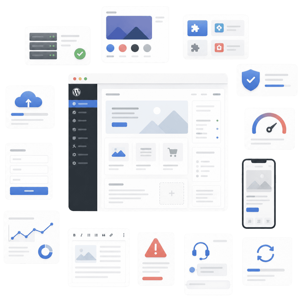 WordPress can work well if you know how to manage it