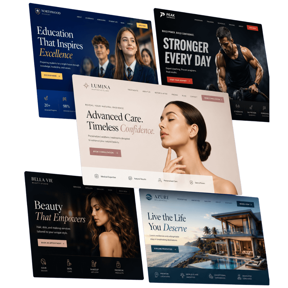 Hundreds of website examples across industries